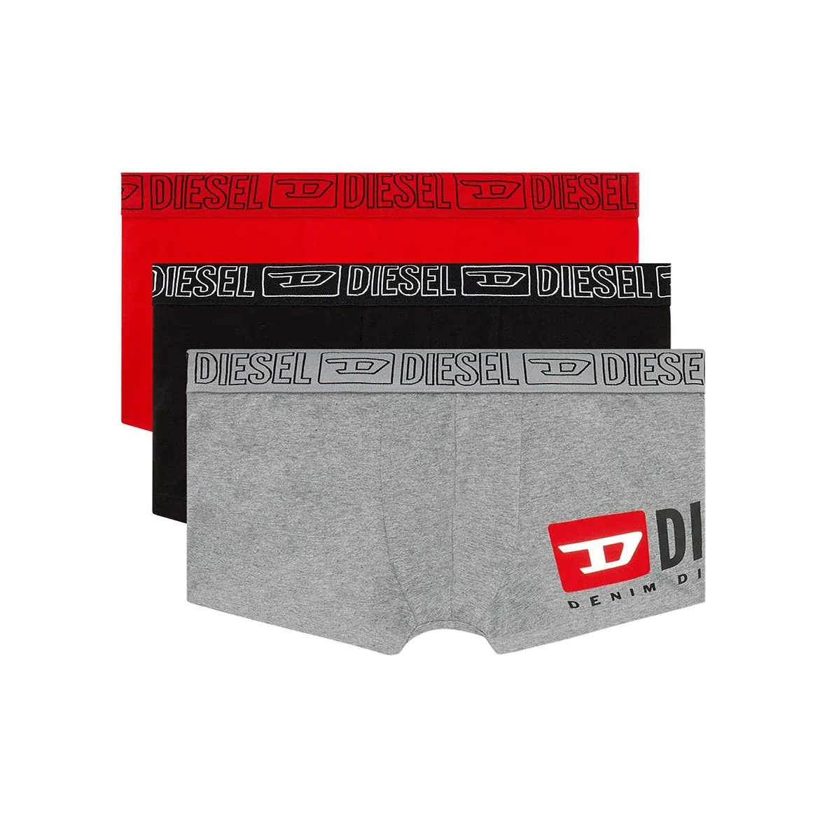 DIESEL Трусы Мужские 3 упаковки смешанные цвета
