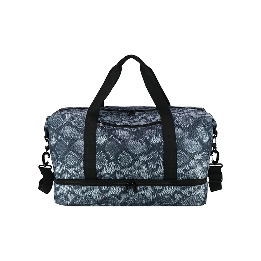 HCXK Нейлон Li Сумка для хранения для студентов международная спортивная сумка для авиаперелетов унисекс темно-синий светло-синий