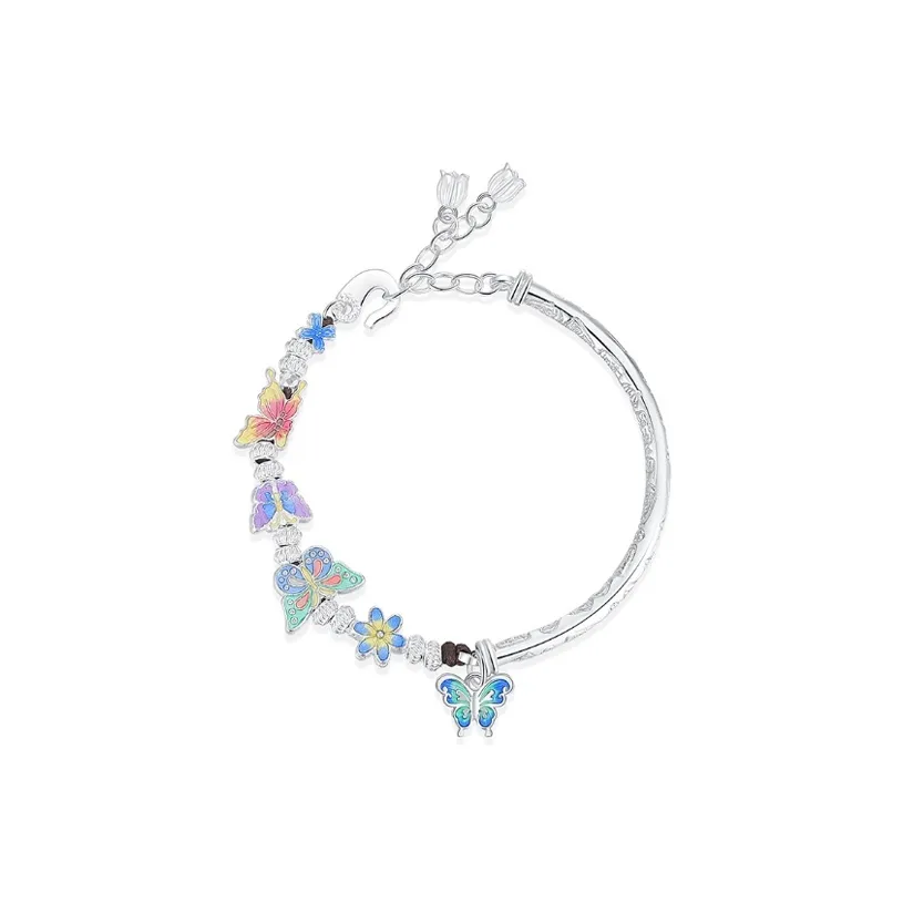 Hui Xuan Charm 999 Fine Silver Bracelets Women's
