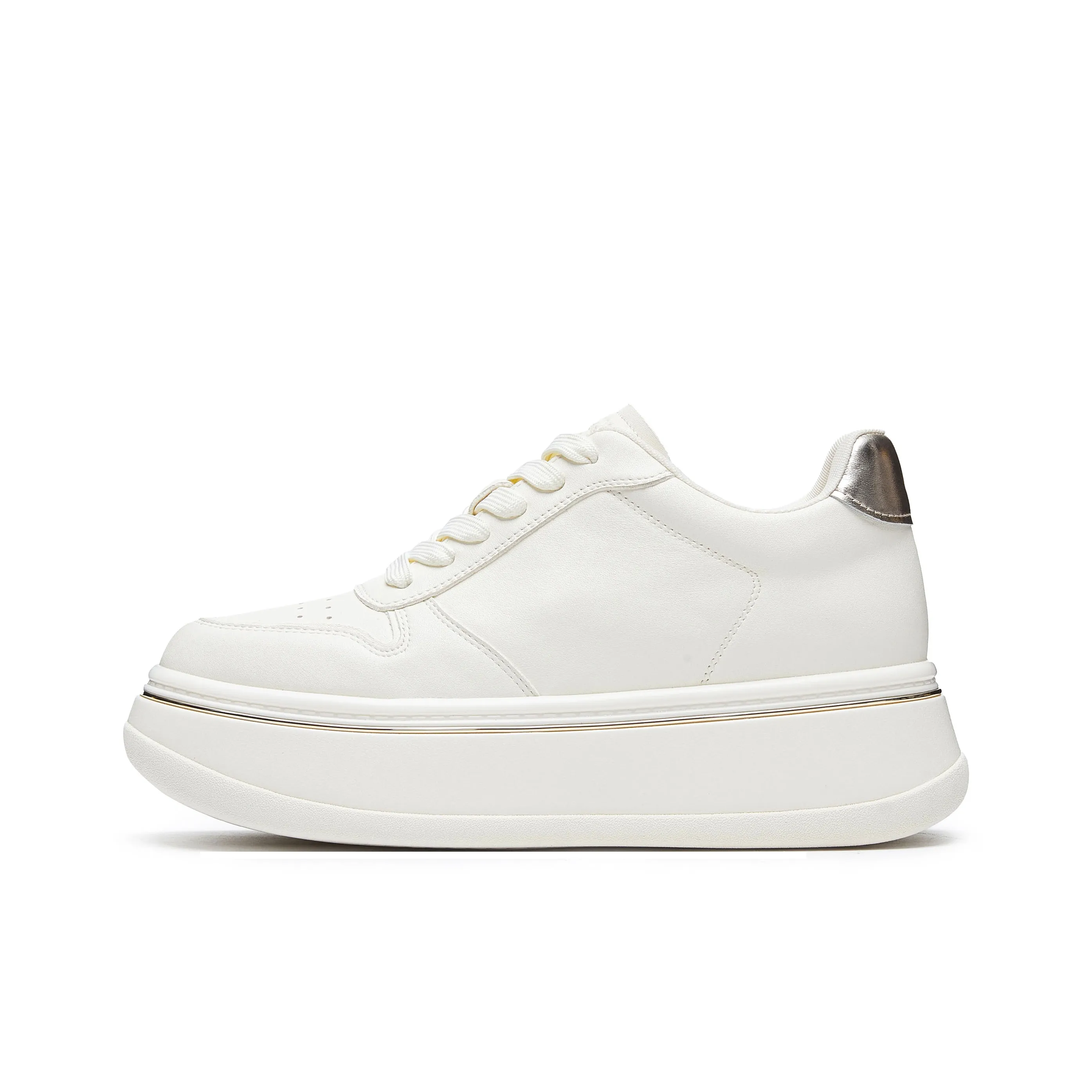 Staccato Кокосовое молоко Пудинговый Низкий Топ Скейтборд Кроссовки Женские Белые