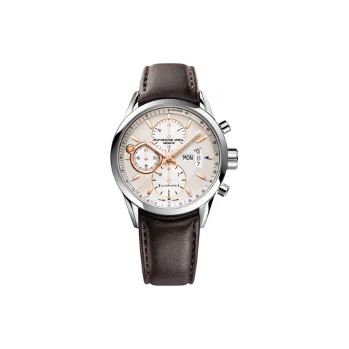 Raymond Weil Автоматический Механический Движение Мужские Часы 42 мм Белый
