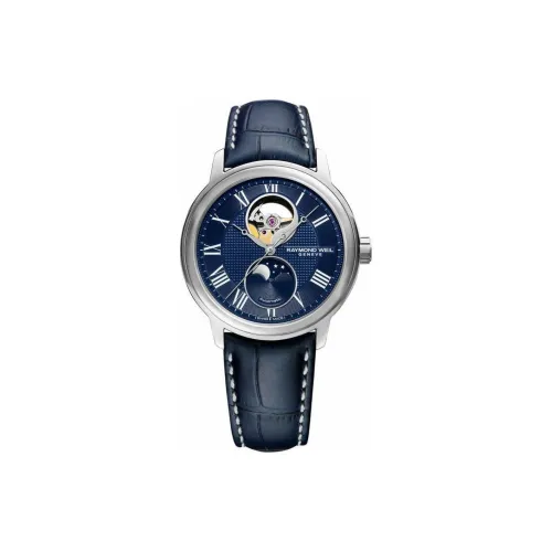 Raymond Weil Автоматический Механический Движение Мужские Часы 39,5 мм Синий