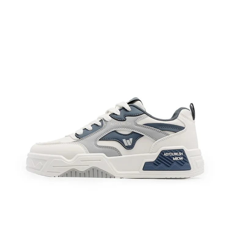 MIIOW Trend Party серия визуально увеличивает рост Низкие кроссовки для скейтбординга Мужские