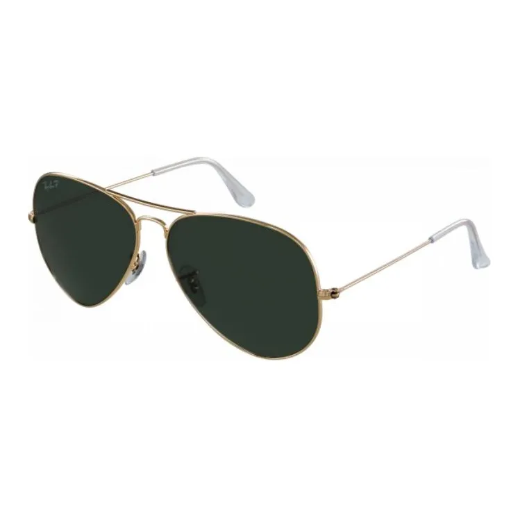 RayBan Металл Aviator Солнцезащитные очки Унисекс Золото