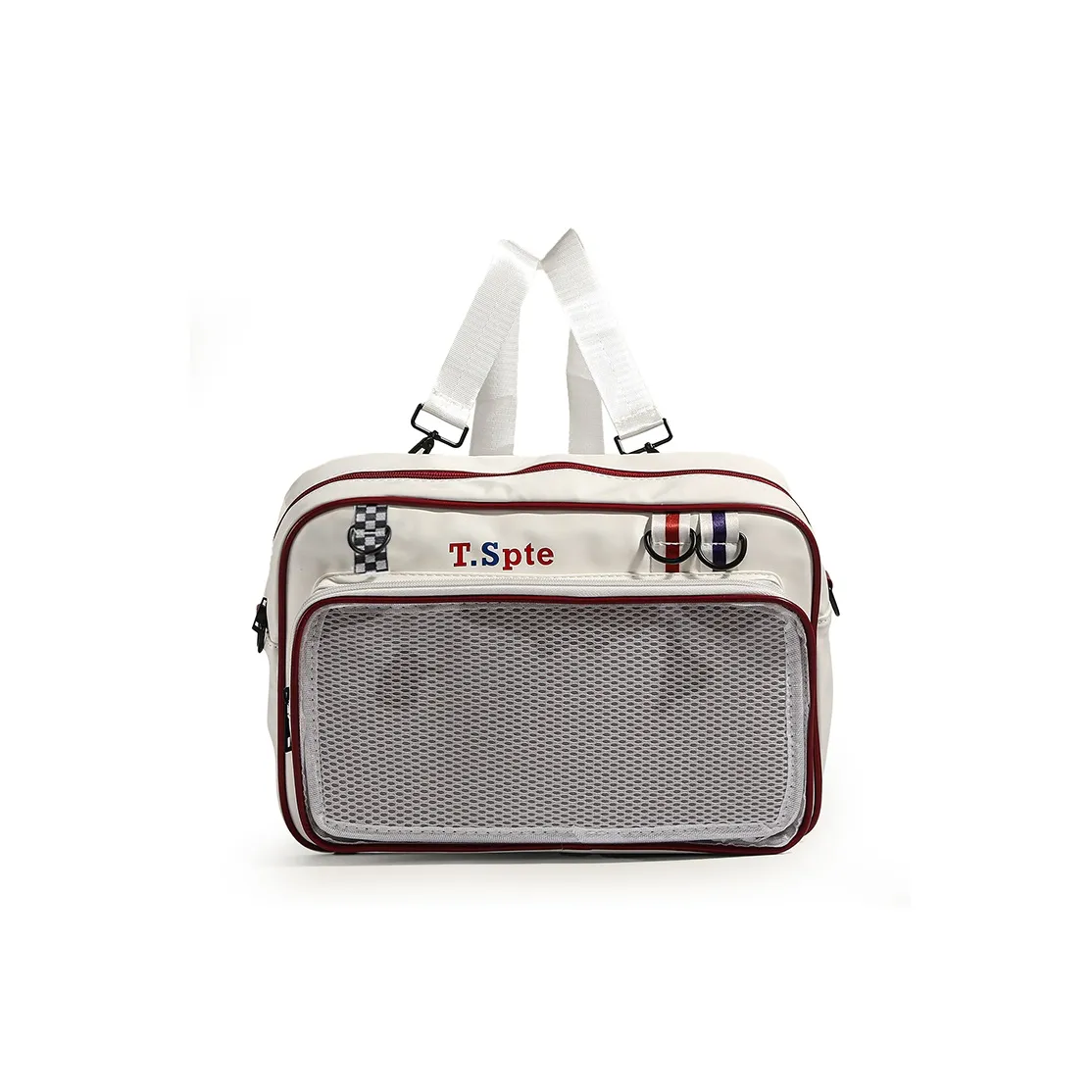 TAKI Цветовой блок Стильный Кукольный Сумка Значок Сумка через плечо Ит-Сумка Унисекс