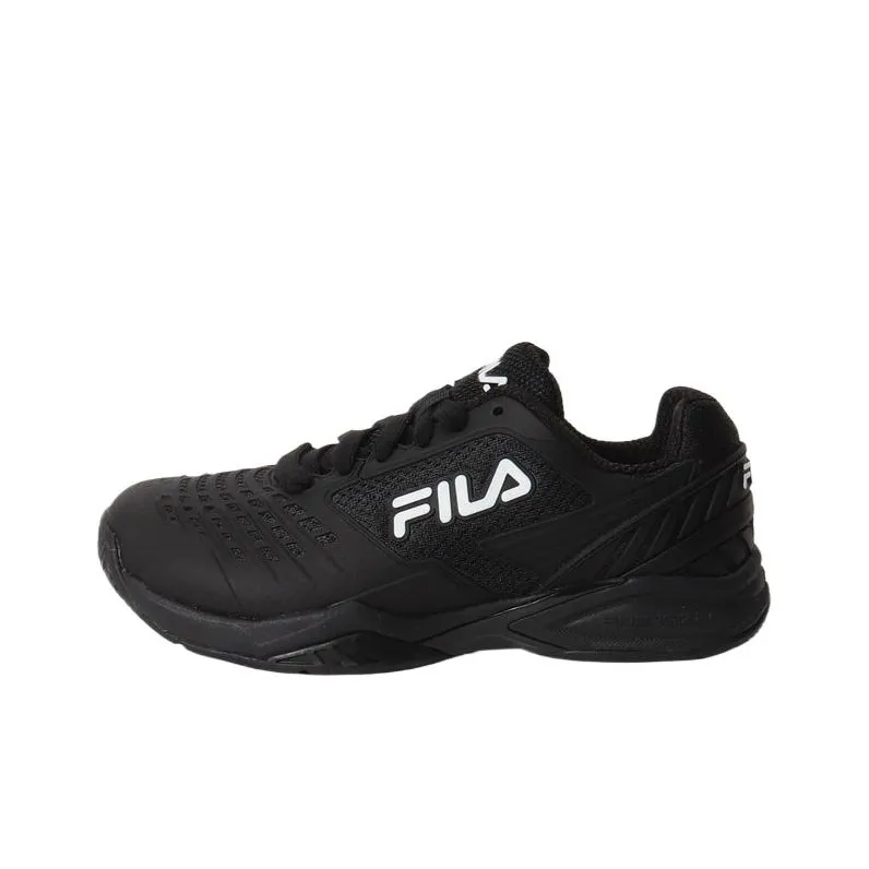 FILA Axilus 2 Амортизация Дышащий И Прочный Дизайн Низкие Кроссовки для Тениса Унисекс Черные