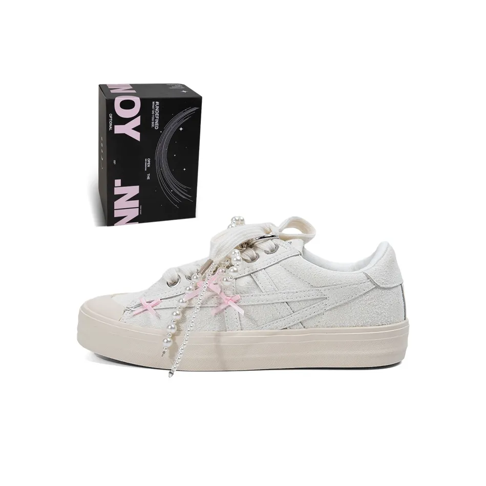 OYNN Young Baby Series Skateboard Shoes Unisex Low Top Beige