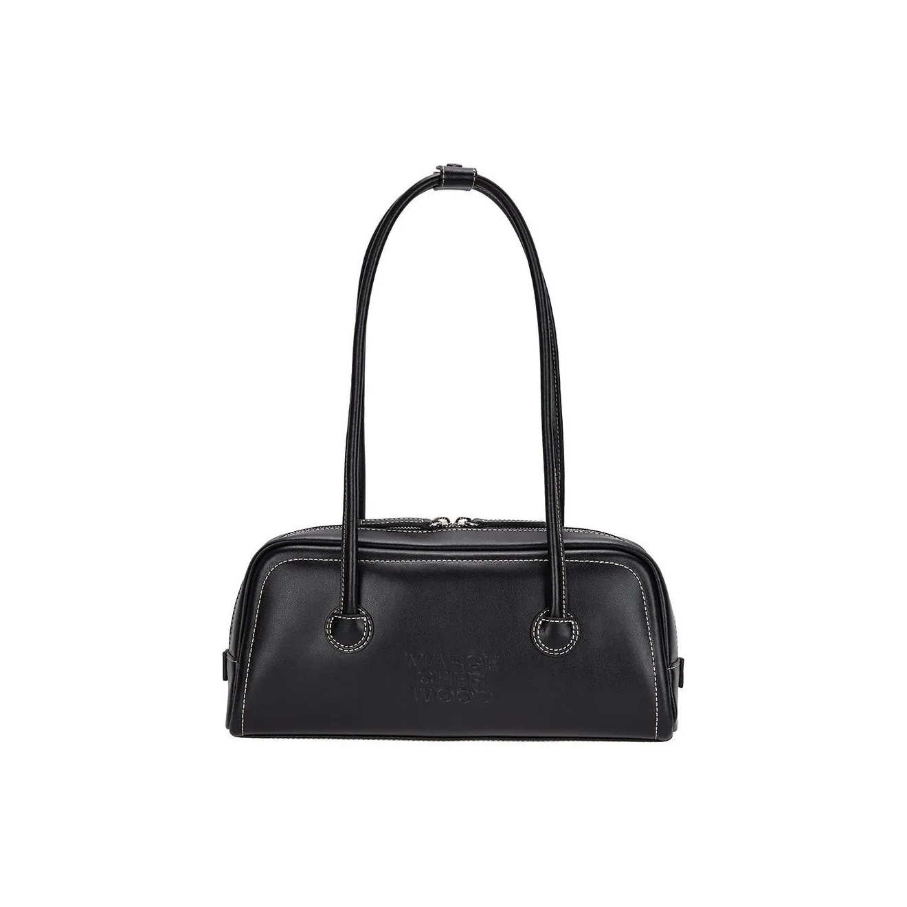 MARGE SHERWOOD Cow Leather Handbag, Shoulder Bag Women's Black