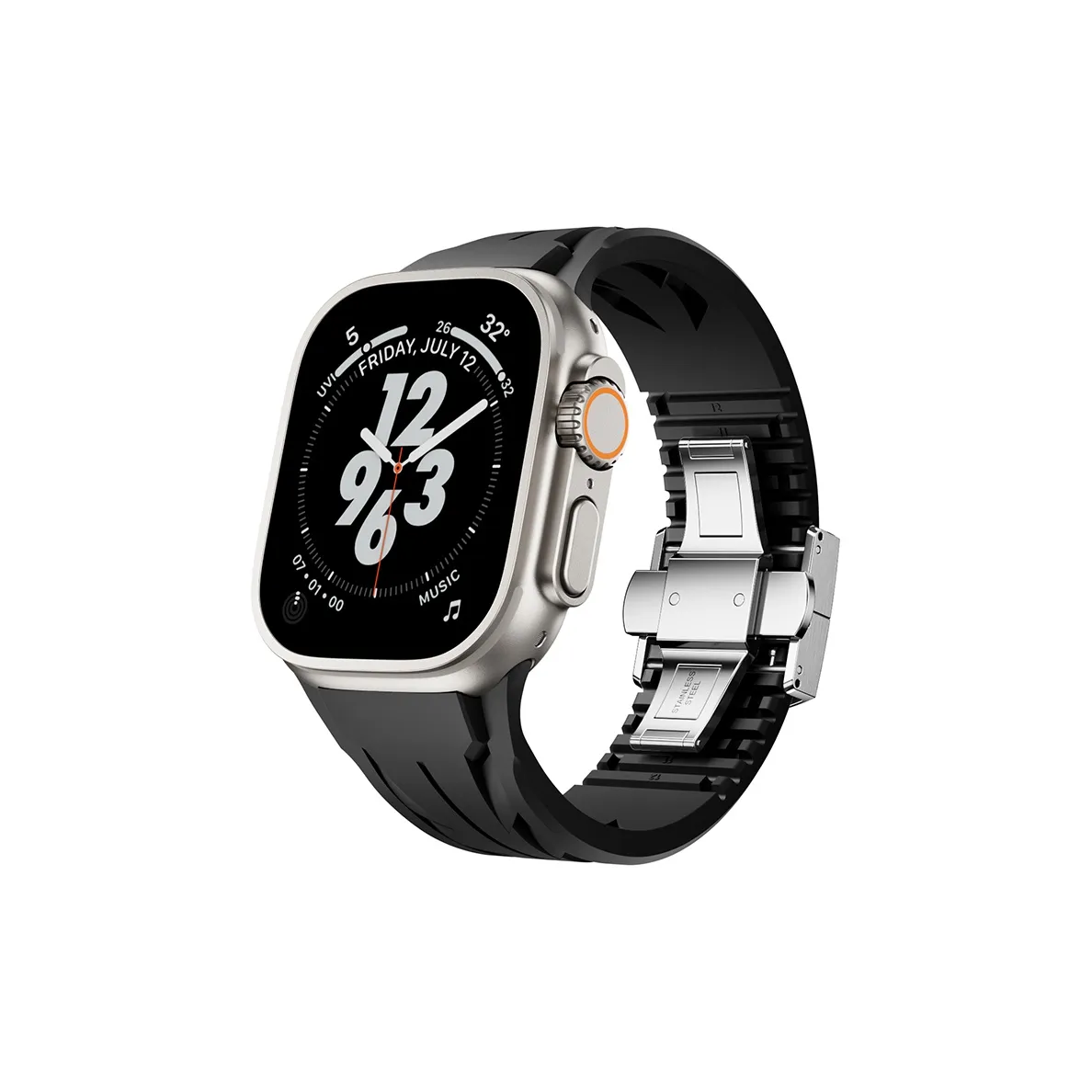 Penc Iwatch Ремешок Apple Совместимость Силиконовый Материал 165-235 мм