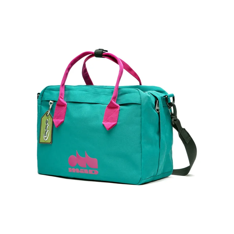 The MAD HATcher 10.35 L Outdoor Bags Polyester Burgundy/Postal Green/Pepper White/Castle Gray Unisex