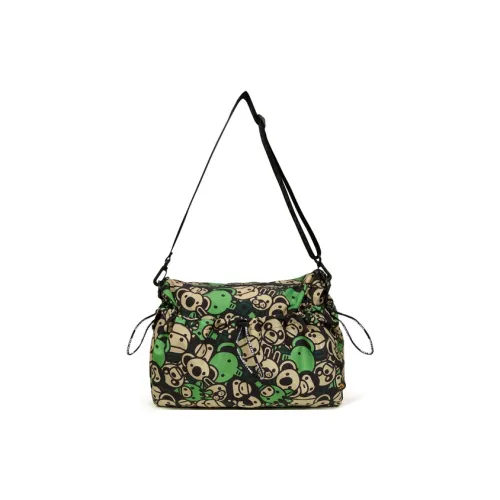BABY MILO STORE BY A BATHING APE Сумки через плечо Зеленый GRZ Унисекс