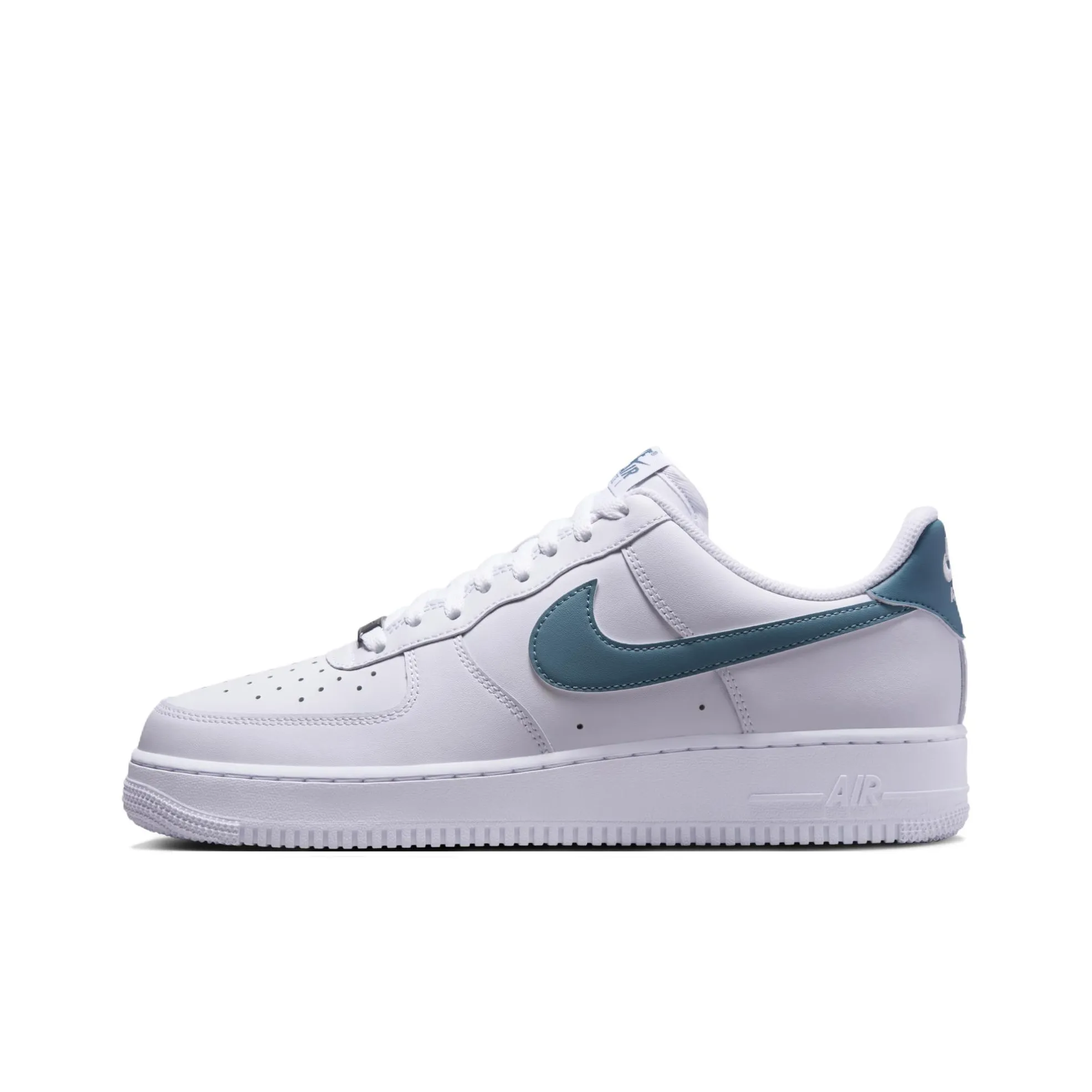 Nike Air FORCE 1 Slip-on Устойчивый к истиранию Низкий Топ Скейтбординг Мужской Белый