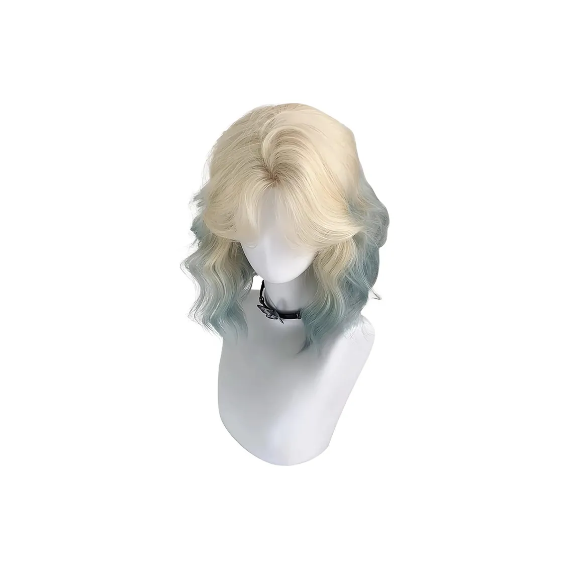 GLUNA Шерстяной завиток Короткий кудрявый женский парик Мода Тренд Лолита Высокотемпературная пряжа