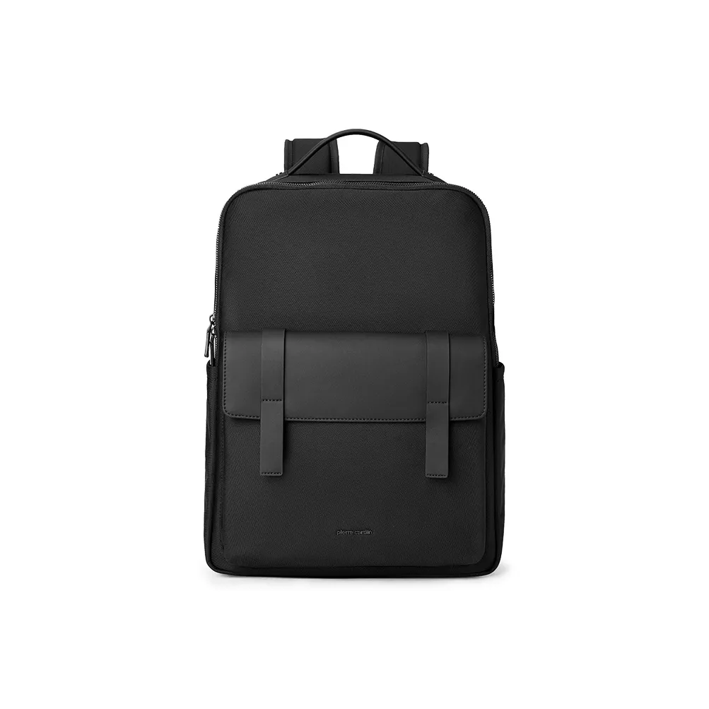 PIERRE CARDIN Баллистический нейлон рюкзак большой мужской черный