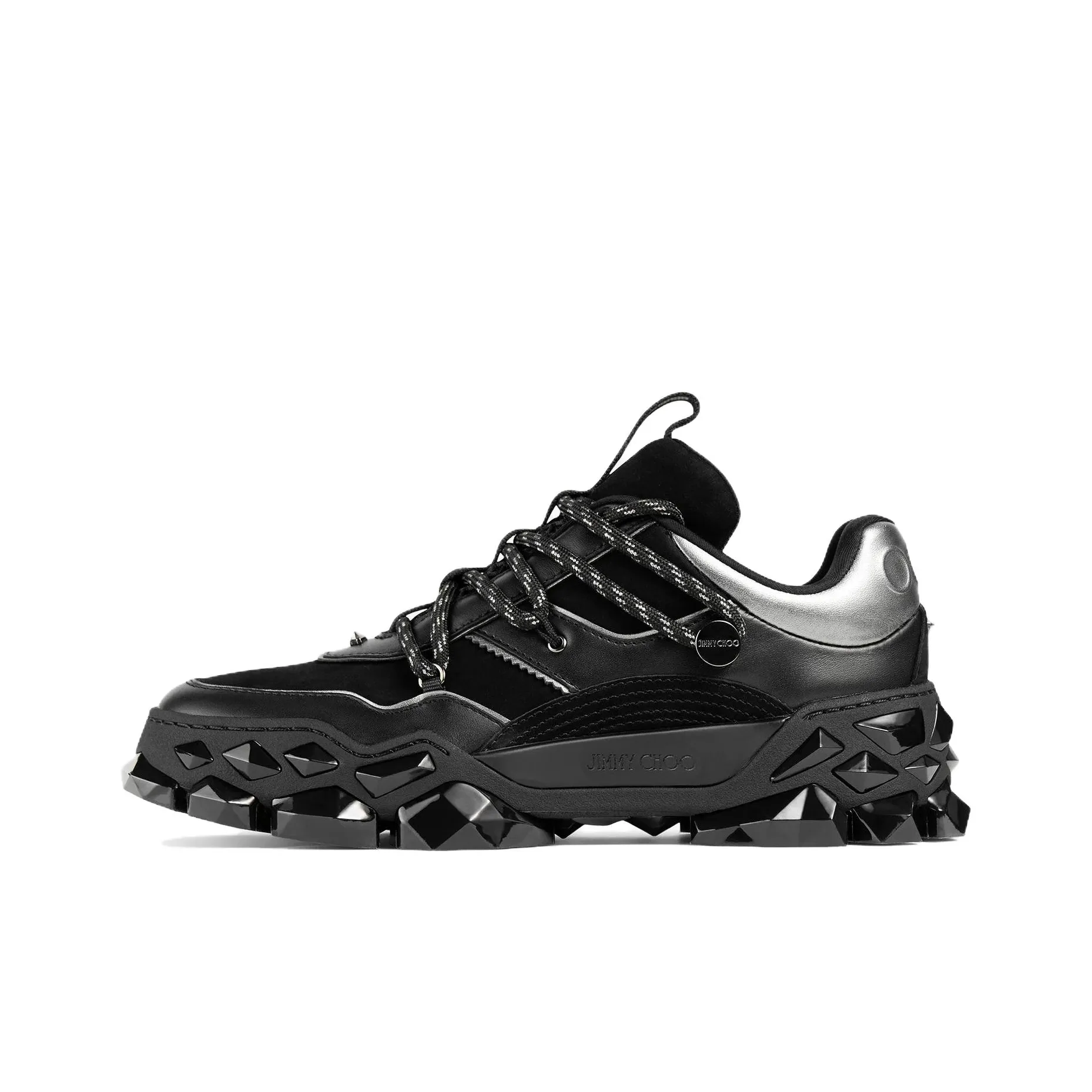 Jimmy Choo Diamond X II/F Low Top Casual Shoes Women's Black