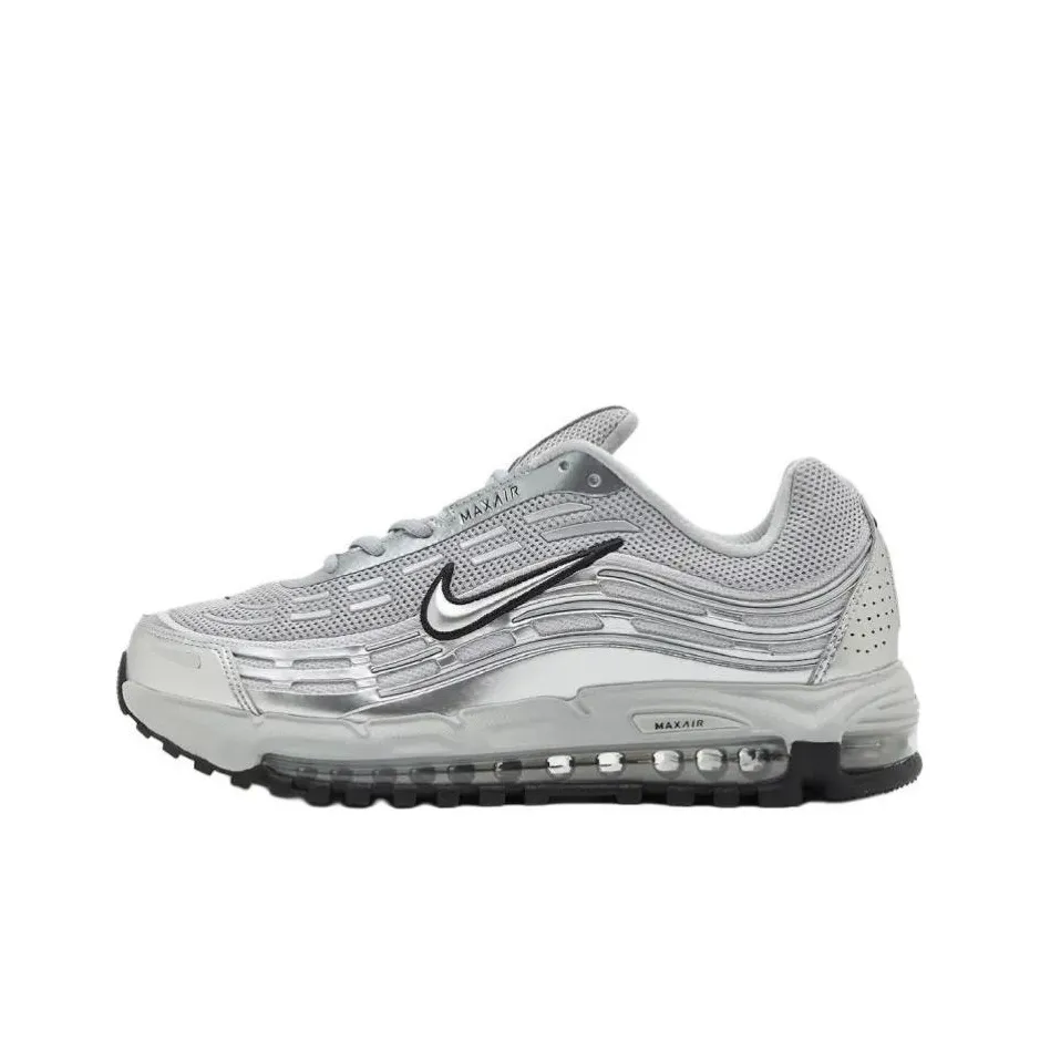 Nike Air Max Tl 2,5 Аbrasion Resistant Низкий Топ Повседневные Беговые кроссовки Унисекс Серебряный