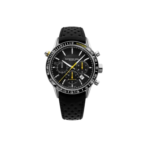 Raymond Weil Автоматический/Ручной Механический Движение Мужские Часы 43 мм Черный