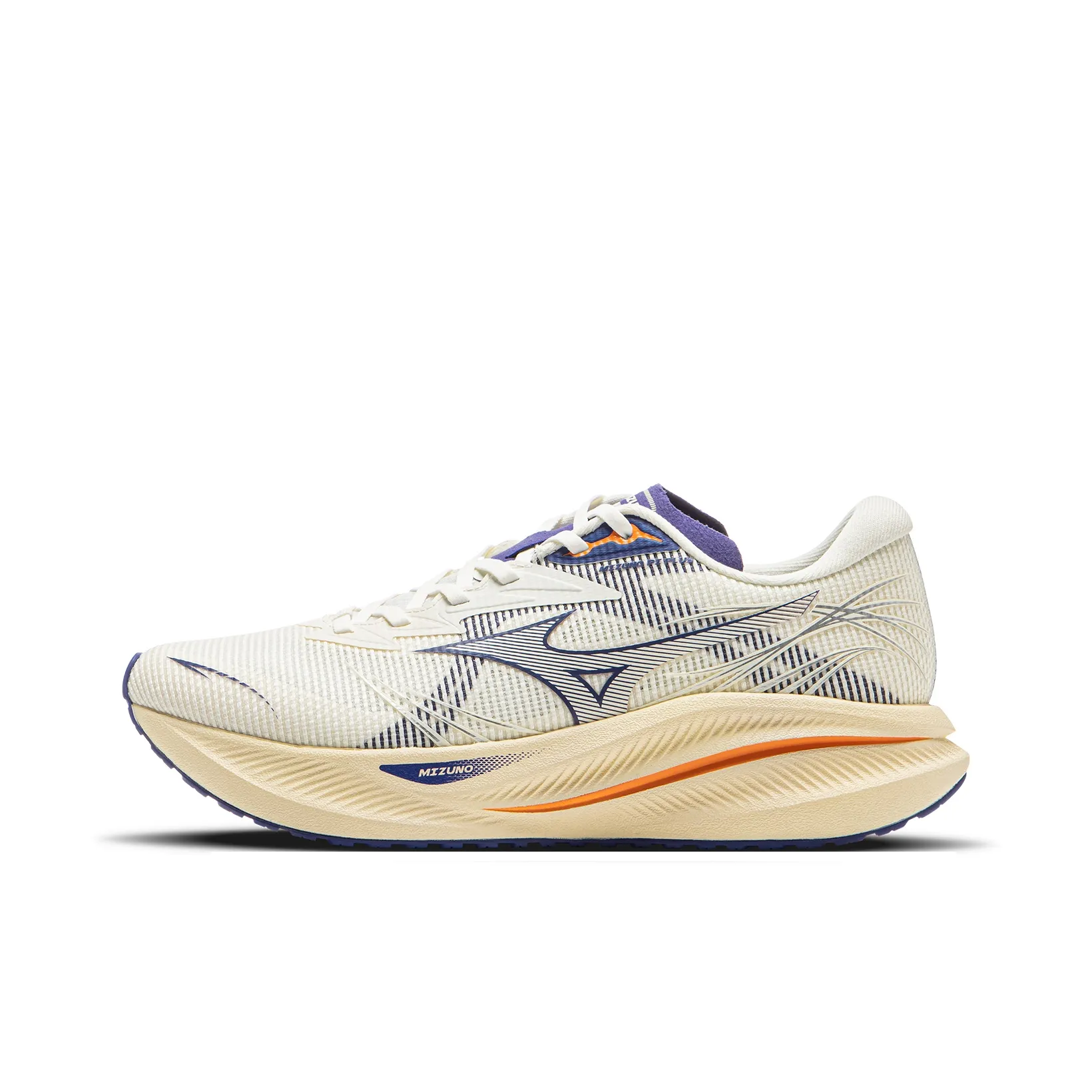Mizuno PI PLUS Дышащий и Легкий Низкий Топ Casual Унисекс Белый