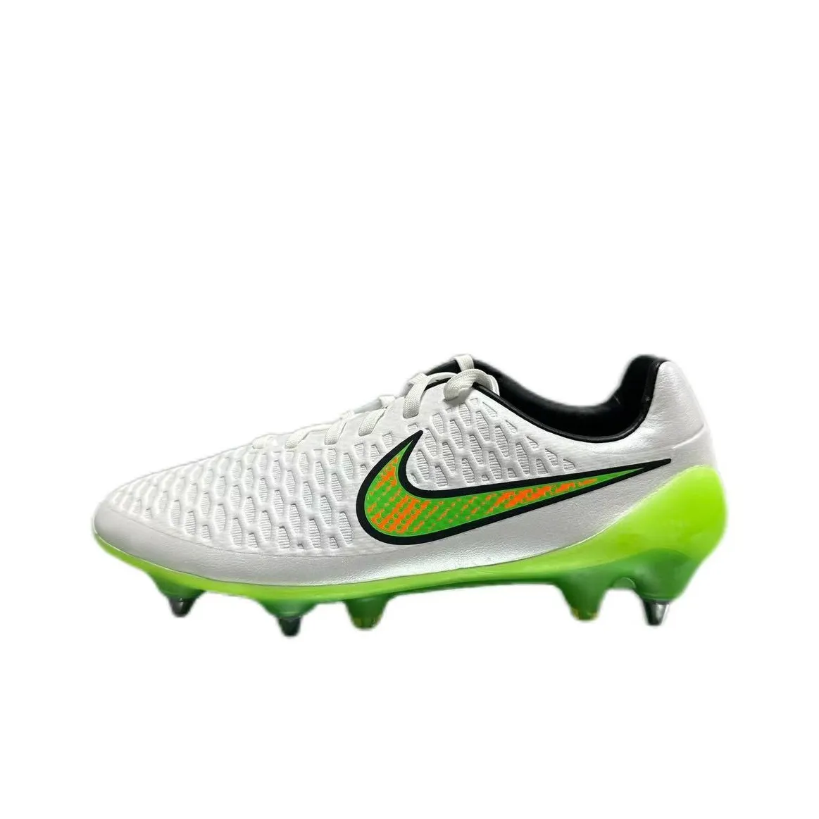 Nike Magista Opus SG Мягкая трава Устойчивые к абразиву футбольные бутсы Мужские Слоновая кость