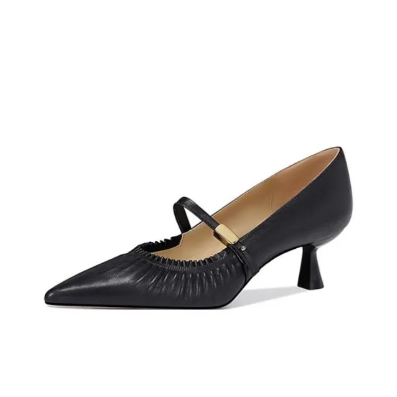 JESSICA SOPHIA Туфли Мэри Джейн с узким каблуком 4,5 см женские