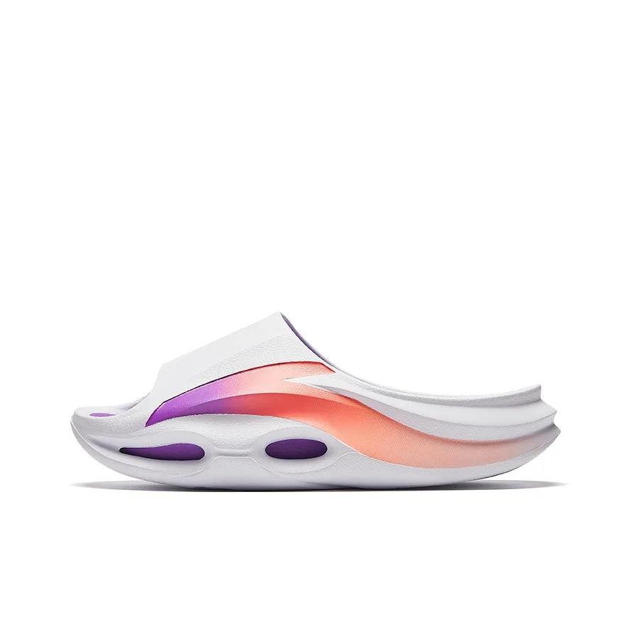 Anta EVA Quiet Slide Slippers Men's White Purple