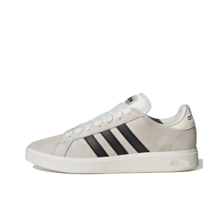 Adidas Grand Court Base 00s Устойчивые к истиранию низкие скейтборд-кроссовки Мужские Белый Черный