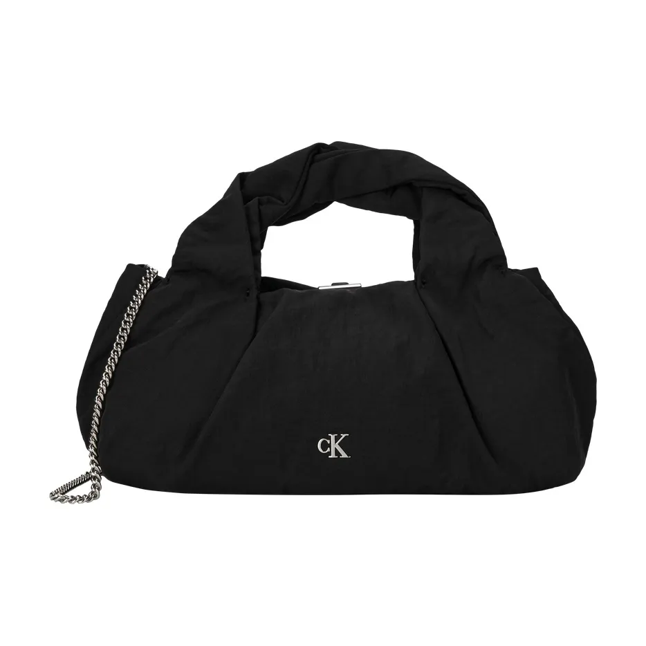 Calvin Klein Cloud Fabric Bag Bag Medium Women's Space Black