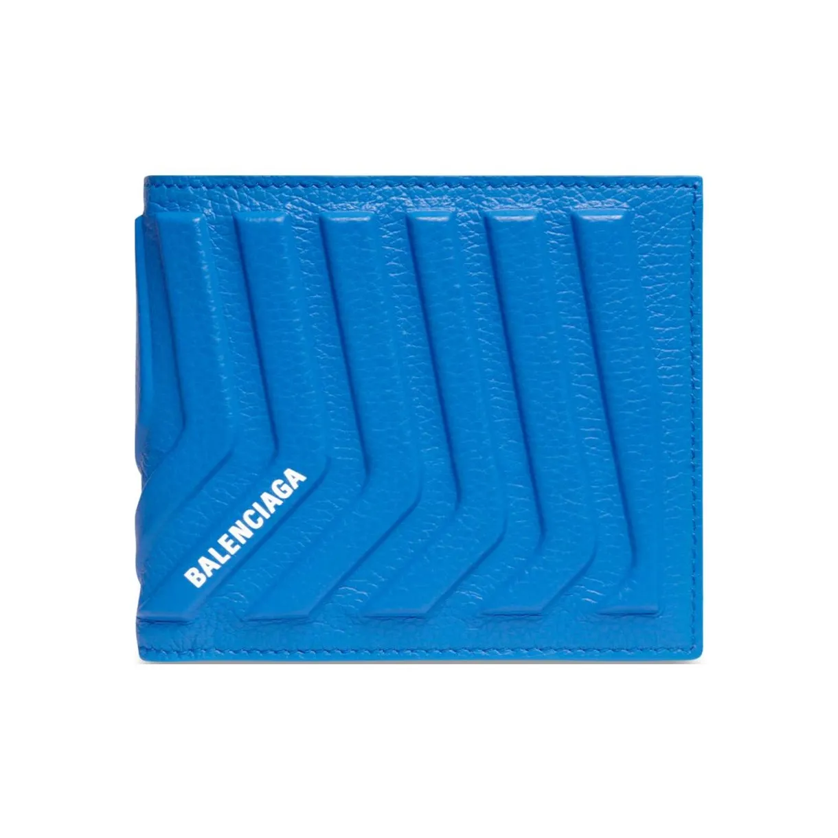 Balenciaga Кошелек из телячьей кожи держатель для карт кошелек для монет мужской синий