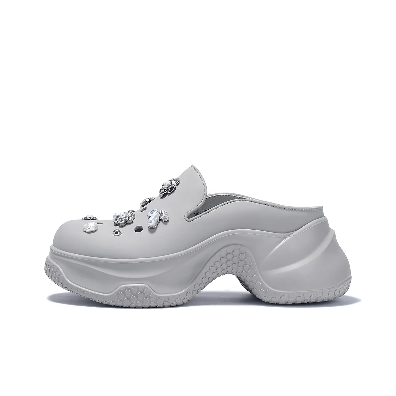 BELLALILY Резиновая подошва стразы устойчивые к истиранию домашние тапочки женские