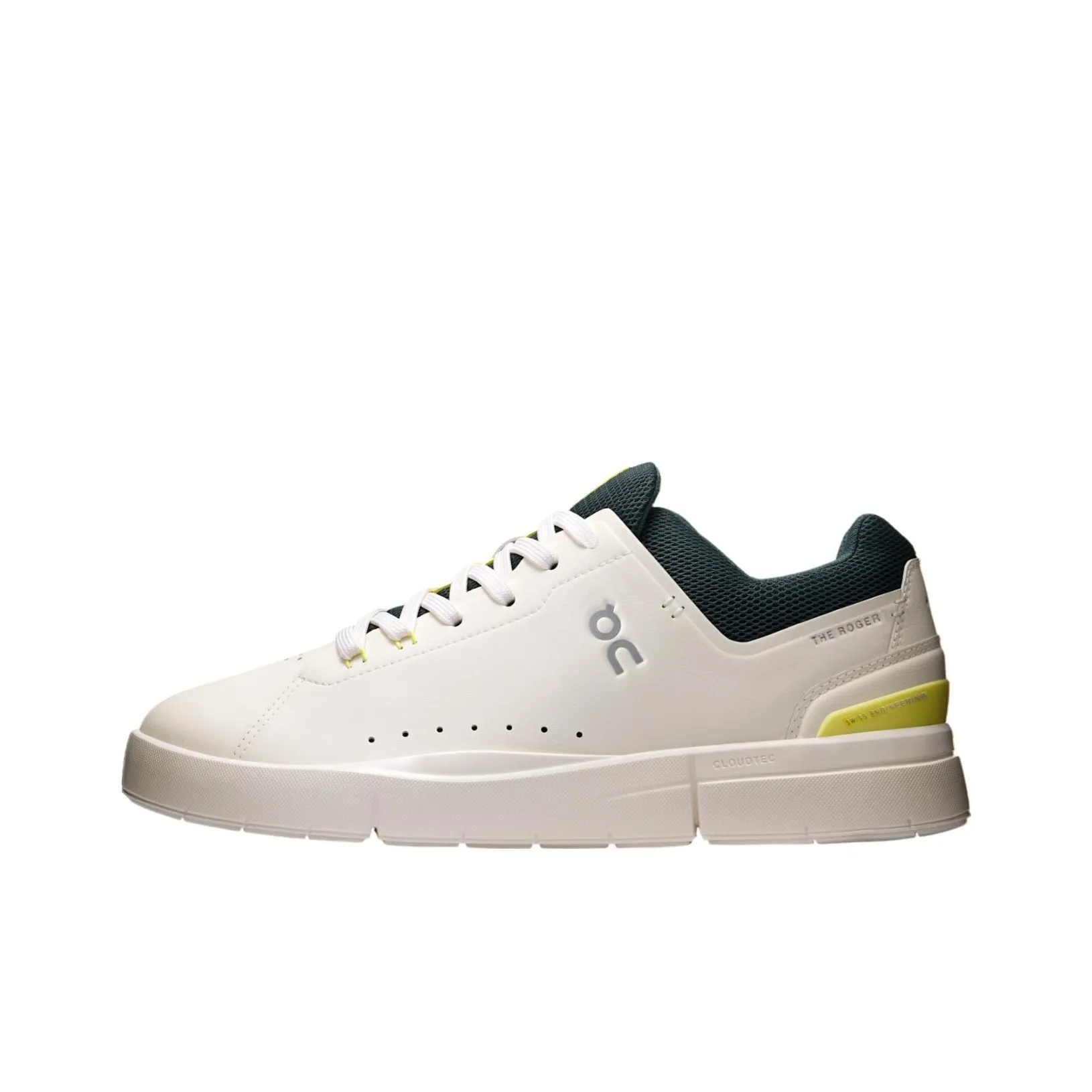 On The Roger Advantage Slip-resistant Abrasion-resistant Low-top Tennis Shoes Men's White На The Roger Advantage противоскользящие устойчивые к истиранию низкие кеды теннисные кроссовки мужские белые