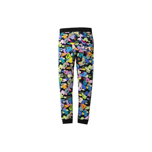 A BATHING APE Многоцветные Мужские Вязаные Спортивные Брюки