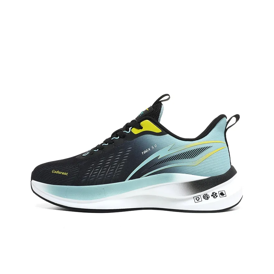Gaius Durant Low Top Supercritical Running Shoes Unisex Black Green