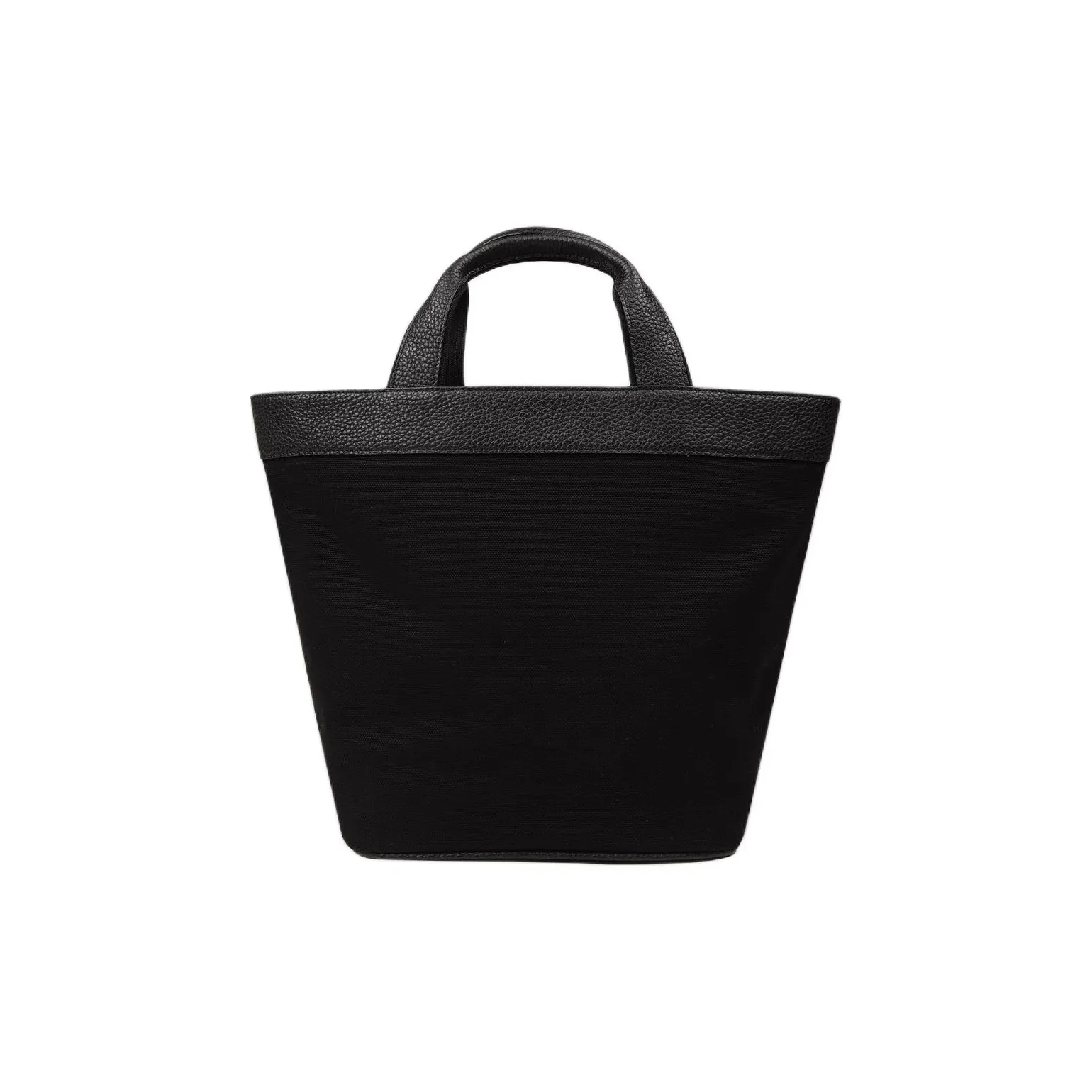 NOTHING WRITTEN Cotton Tote Bag, Shopping Bag, Handbag Trumpets Women's Black