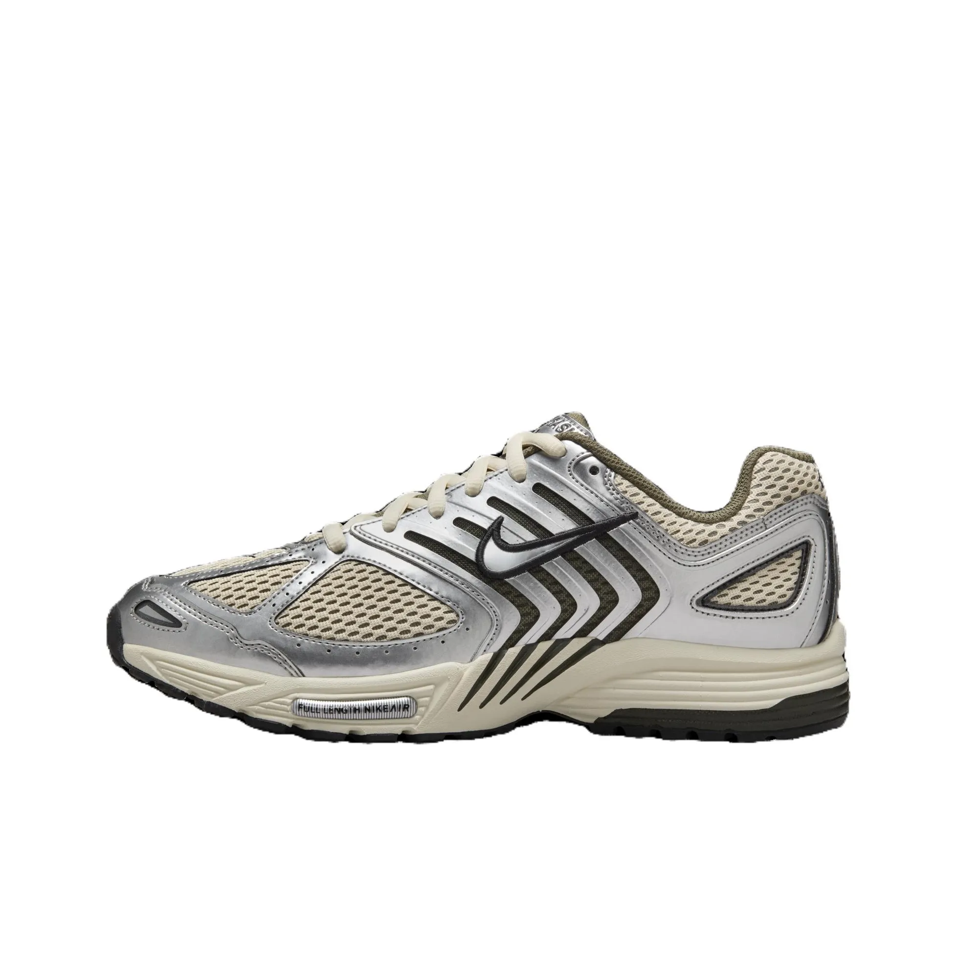 Nike Air Pegasus 2005 Anti Slip Wear Resistant Low Top Casual Running Shoes Unisex Yellow Silver Green