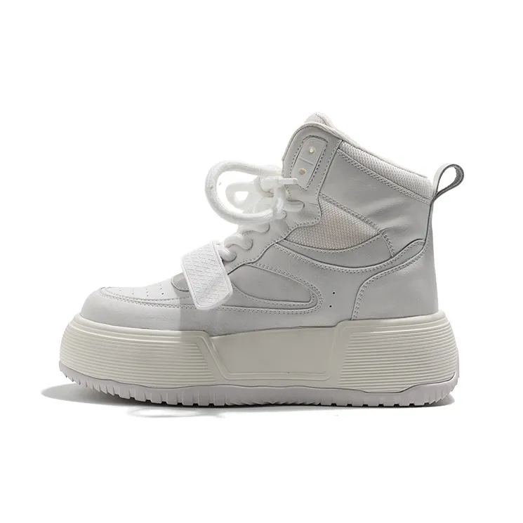 MIS. DANNY Высокие кроссовки для скейтбординга женские цвет жемчужно-белый