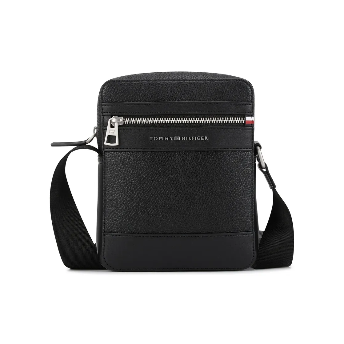 Tommy Hilfiger Textured Leather Crossbody Bag