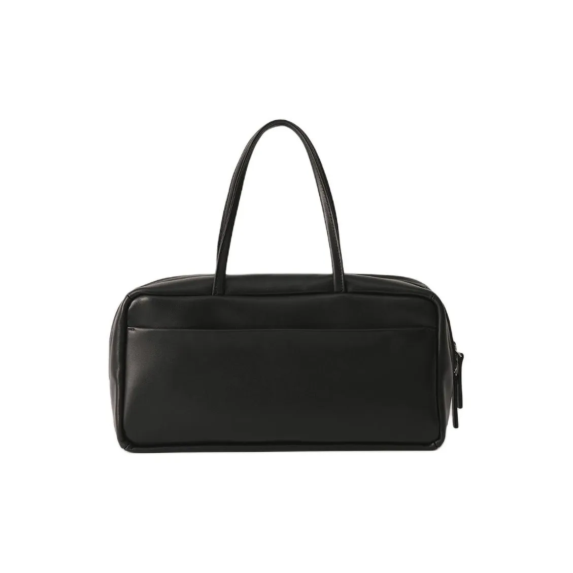 NOTHING WRITTEN Lambskin Tote Bag, Shopping Cart, Handbag Women's Black