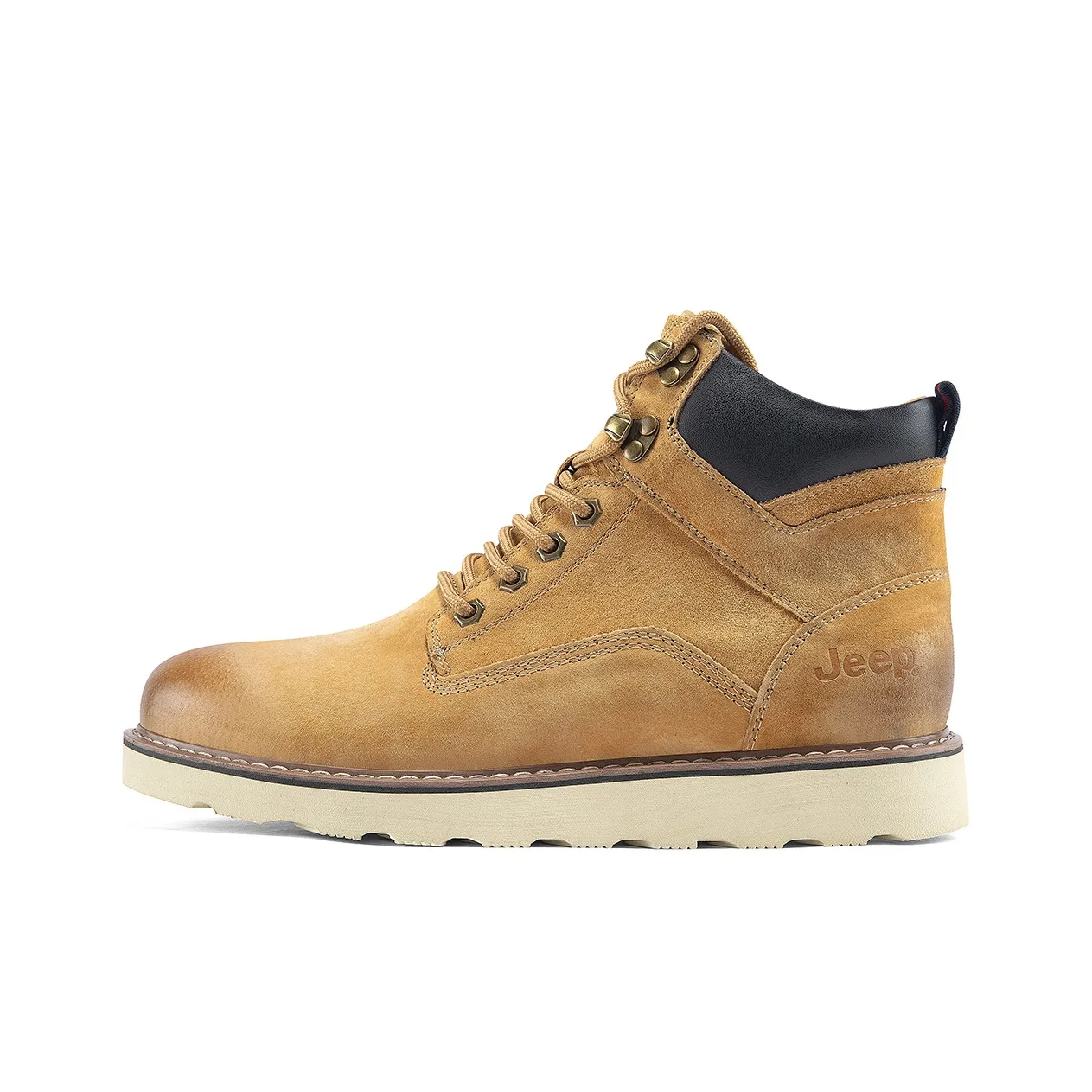 Jeep Work Boots Men's Earth Yellow