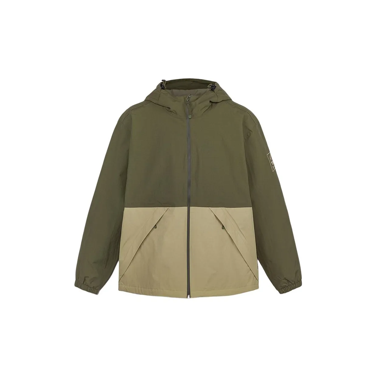 Timberland Водонепроницаемый Ветрозащитный And Дышащий Ветровка Мужской Армейский зеленый Лакрица Желтый