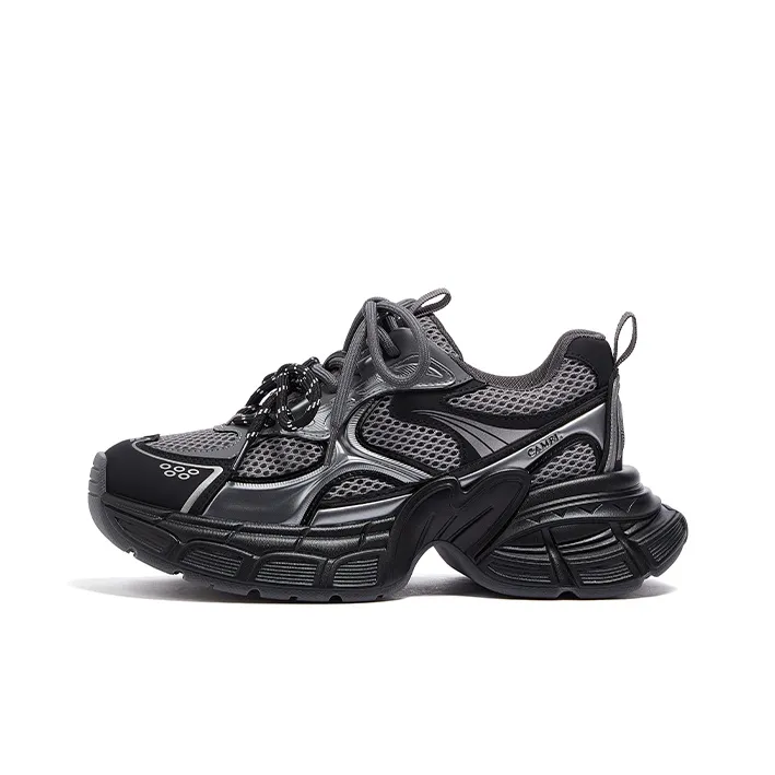 CAMEL Durable Cushioning Low-Top Chunky Sneakers Women's