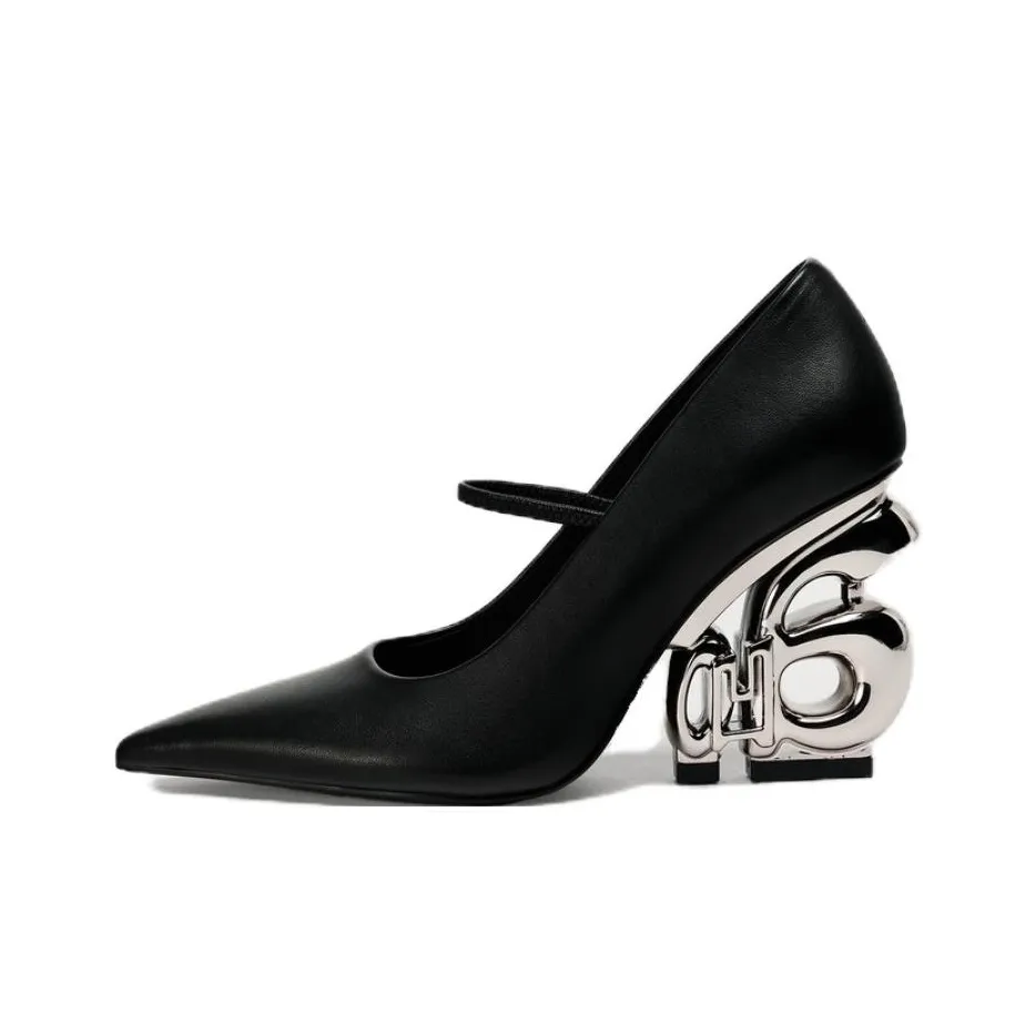AO YES x ZARA High Heels Women's Black