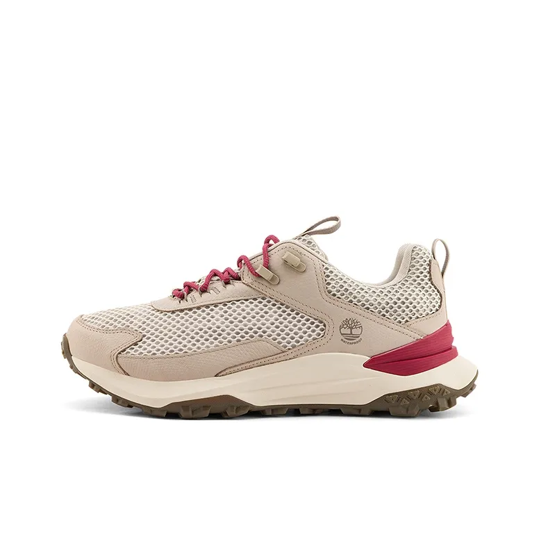 Timberland Альпинистские и туристические ботинки Мужские Светлый тауп Темно-красный