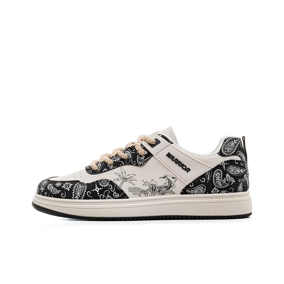 Warrior Амортизация Устойчивый к истиранию Легкий Водонепроницаемый Низкий Топ Скейтборд Кроссовки Мужские