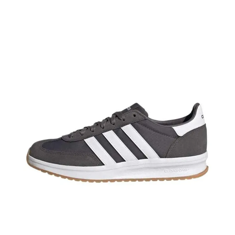 Adidas RUN 70s 2,0 Slip Resistant Low Top Беговые кроссовки Унисекс Серый