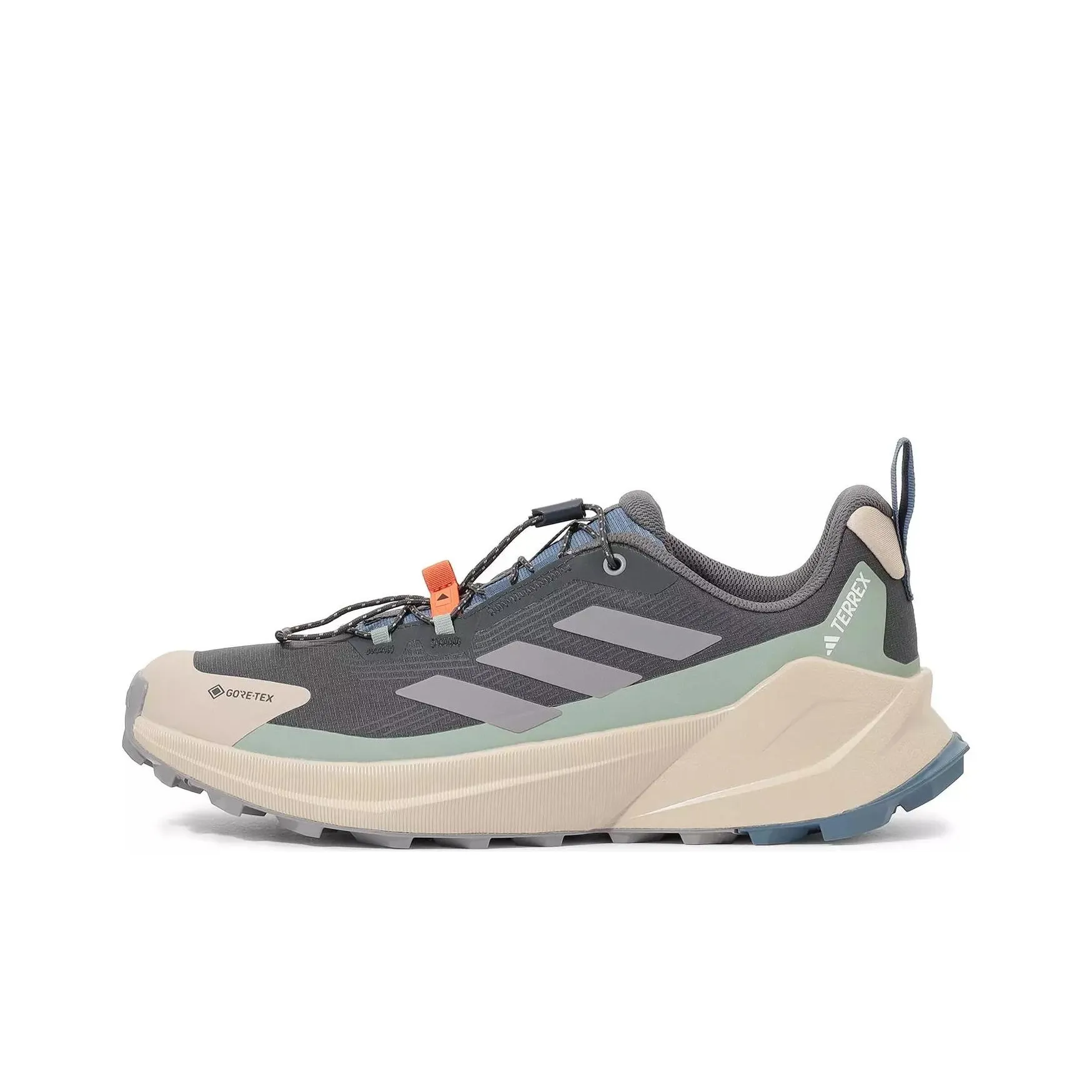 adidas Terrex TRAILMAKER 2,0 Устойчивый к истиранию Низкий Топ Беговые кроссовки Мужские Серый Зеленый