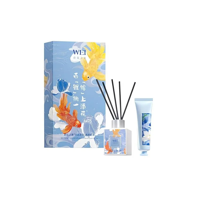 WEI Счастливый Лотос Аромат Наборы Ухода Hydrating 40 мл + 100 мл