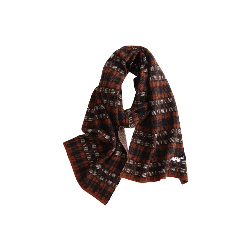 Lagur Мериносовая шерсть Вязаные шарфы Женские