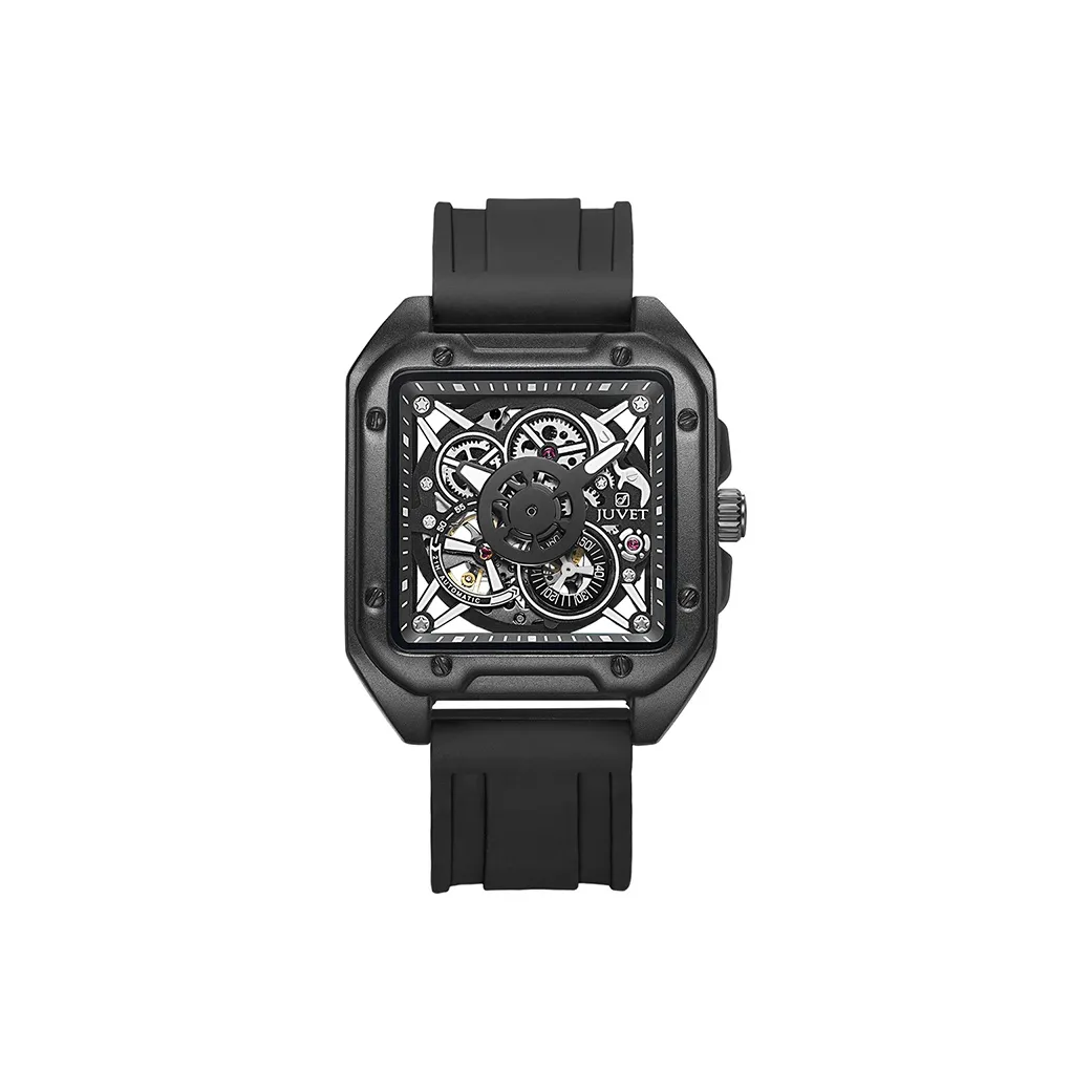 JUVET Gravity Series Automatic Mechanical Movement Men's Watches Watch Black Dial
