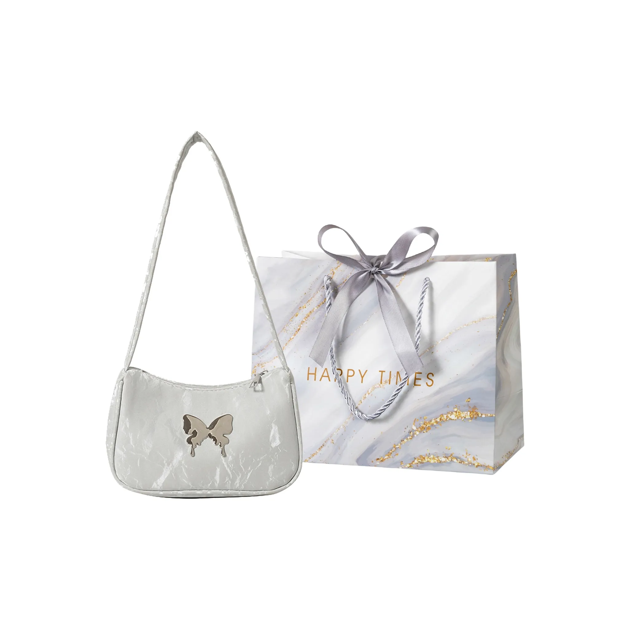 Miss Angel ПУ (полиуретан) Сумка через плечо Стандартная Женская Серебряный Черный Ивовый Розовый Светло-Синий