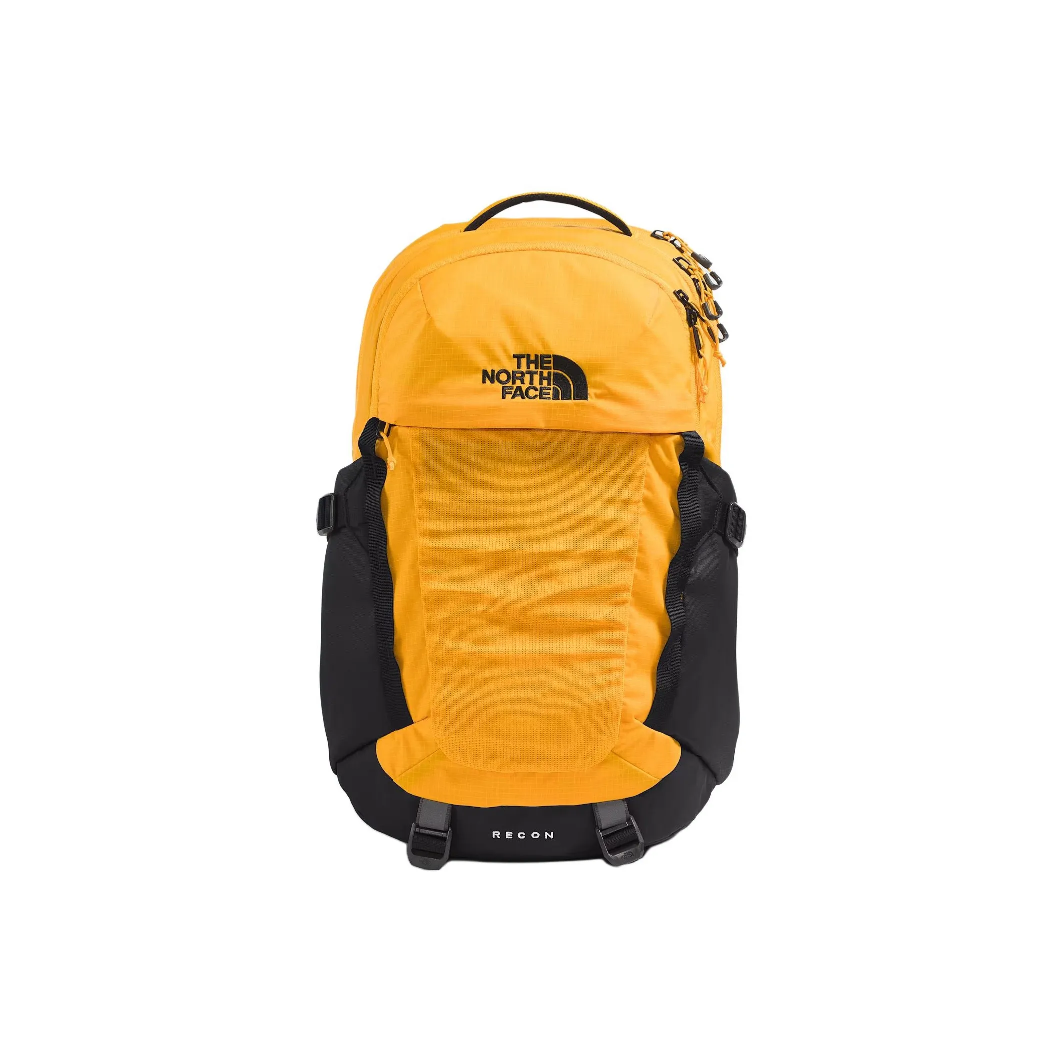 The North Face 30L Outdoor Backpack Bag Nylon Yellow Black Men's